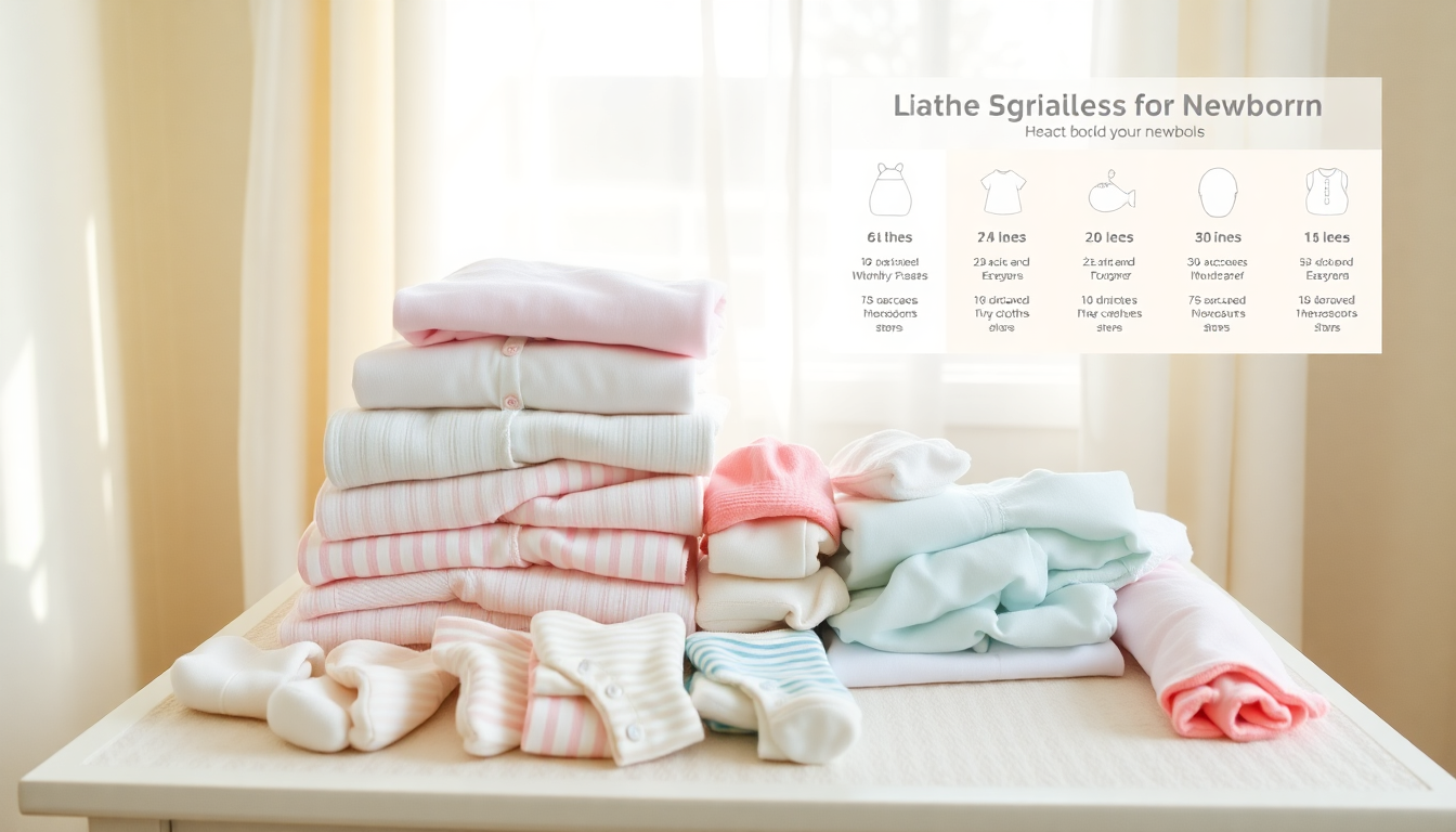 How Many Newborn Clothes Should I Buy? - Nagatta