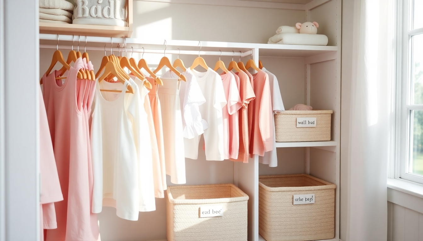 Conquer the Chaos: Organizing Your Baby's Closet for a Stress-Free Life - Nagatta