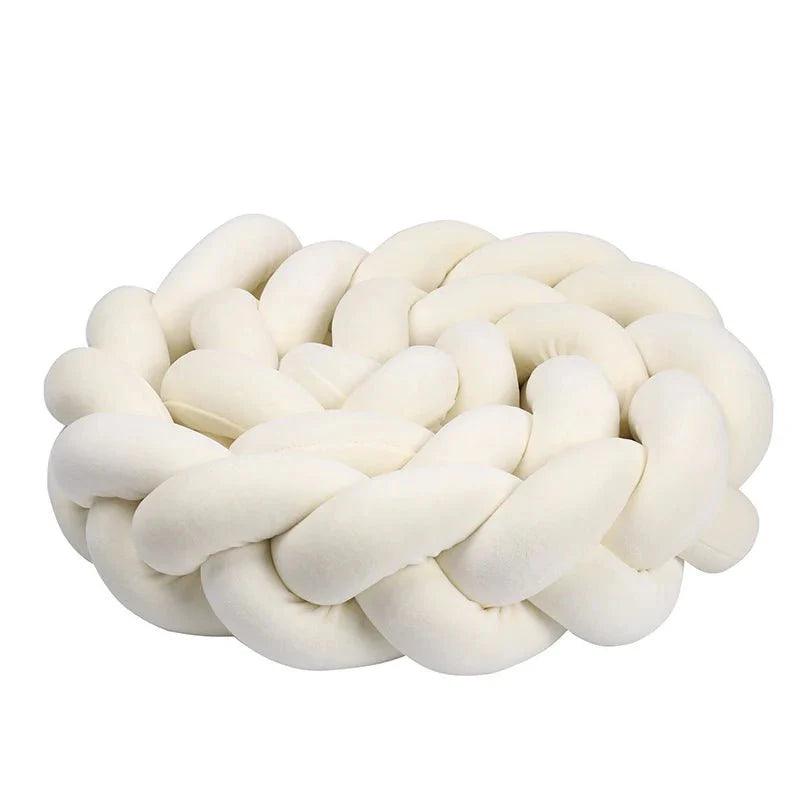 Braid Knot Crib Bumper for Safe and Cozy Baby Sleep - Nagatta