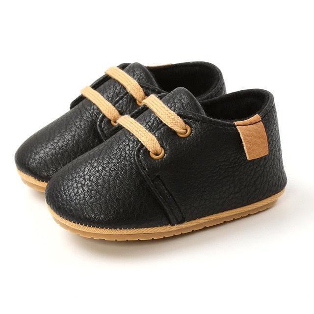 Retro Leather Baby Shoes for Stylish Little Ones - Nagatta