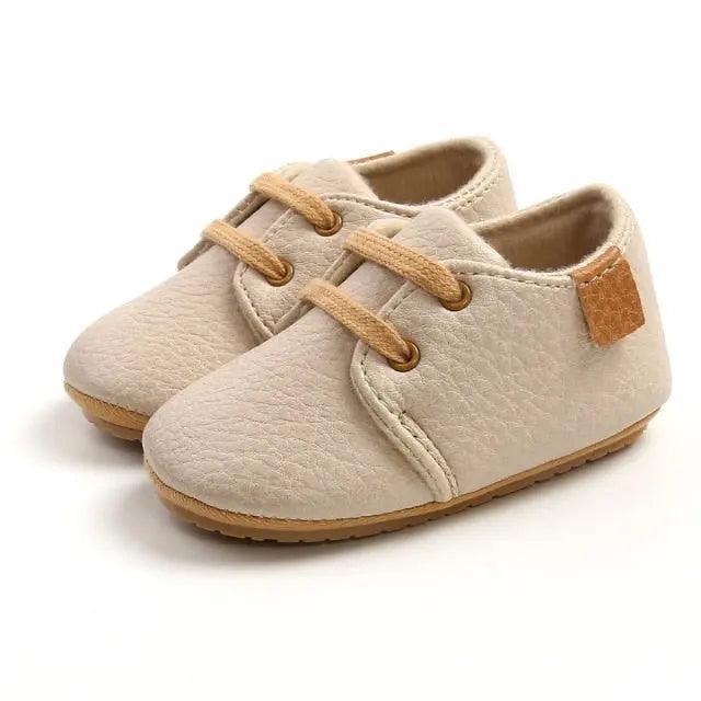 Retro Leather Baby Shoes for Stylish Little Ones - Nagatta