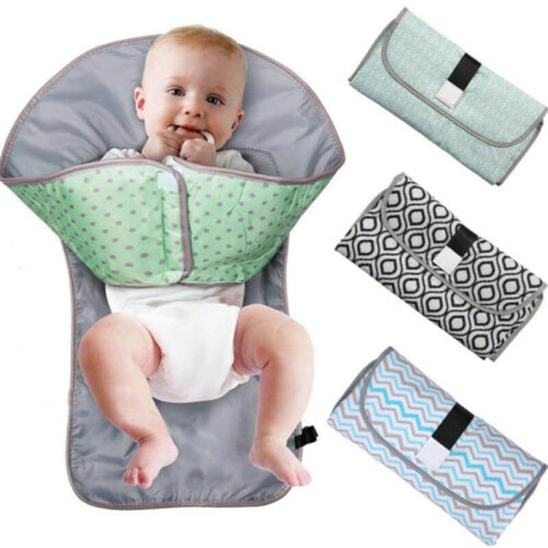 3-In-1 Multifunctional Baby Changing Pad for Parents on the Go - Nagatta