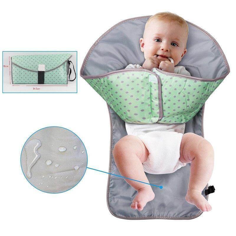 3-In-1 Multifunctional Baby Changing Pad for Parents on the Go - Nagatta