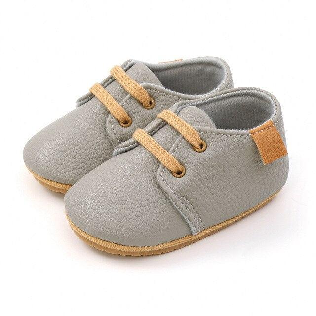 Retro Leather Baby Shoes for Stylish Little Ones - Nagatta