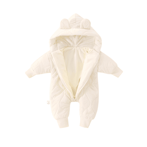 Fleece Teddy Baby Romper for Cozy Comfort and Style - Nagatta