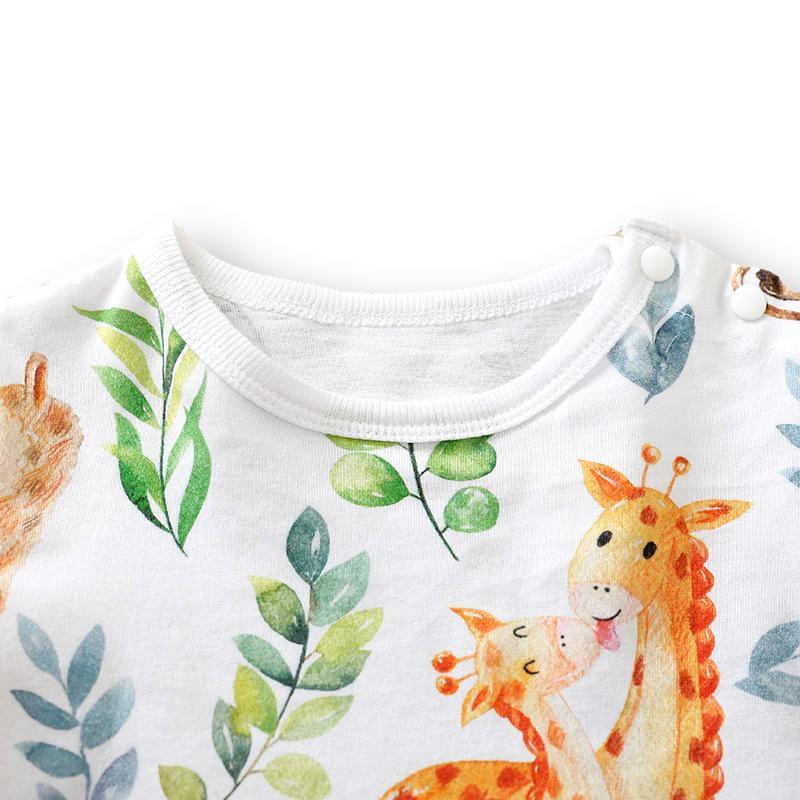 Cuddling Animals Baby Romper for Ultimate Comfort and Style - Nagatta