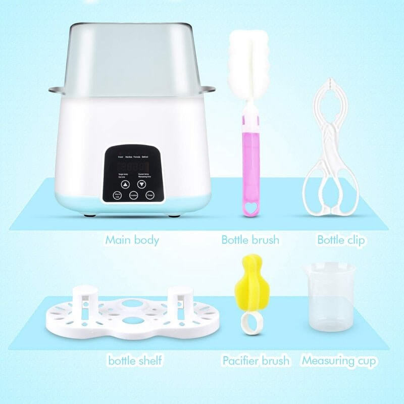 6 In 1 Intelligent Thermostat Baby Bottle Warmer For Twins - Nagatta