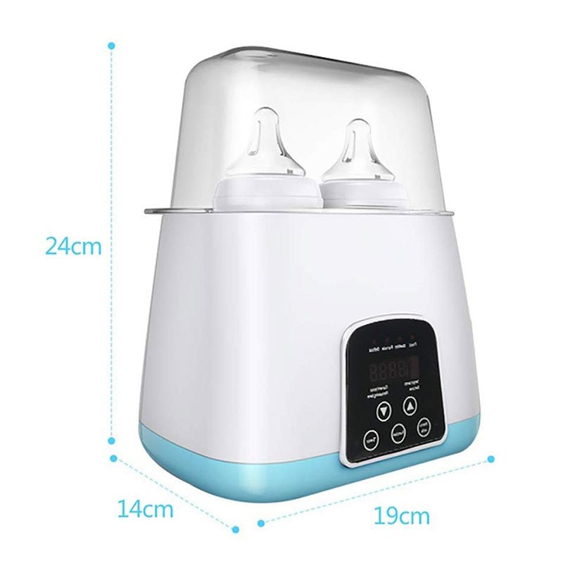 6 In 1 Intelligent Thermostat Baby Bottle Warmer For Twins - Nagatta