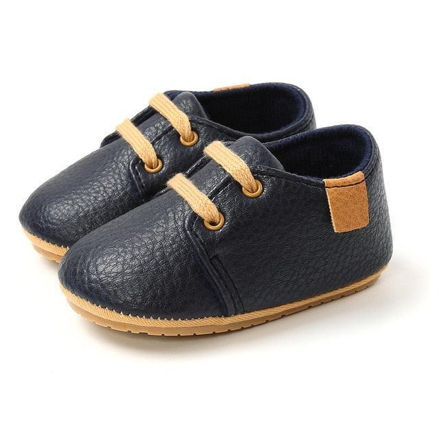 Retro Leather Baby Shoes for Stylish Little Ones - Nagatta