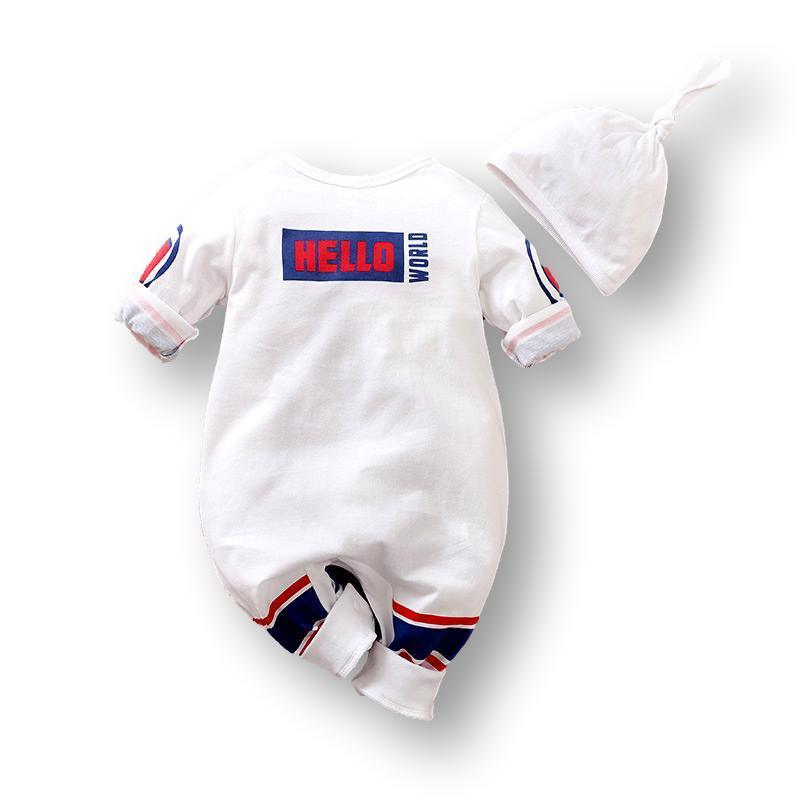 Spacesuit Baby Romper with Hat for Adorable Astronauts - Nagatta