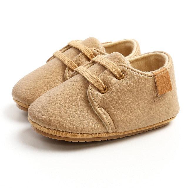 Retro Leather Baby Shoes for Stylish Little Ones - Nagatta