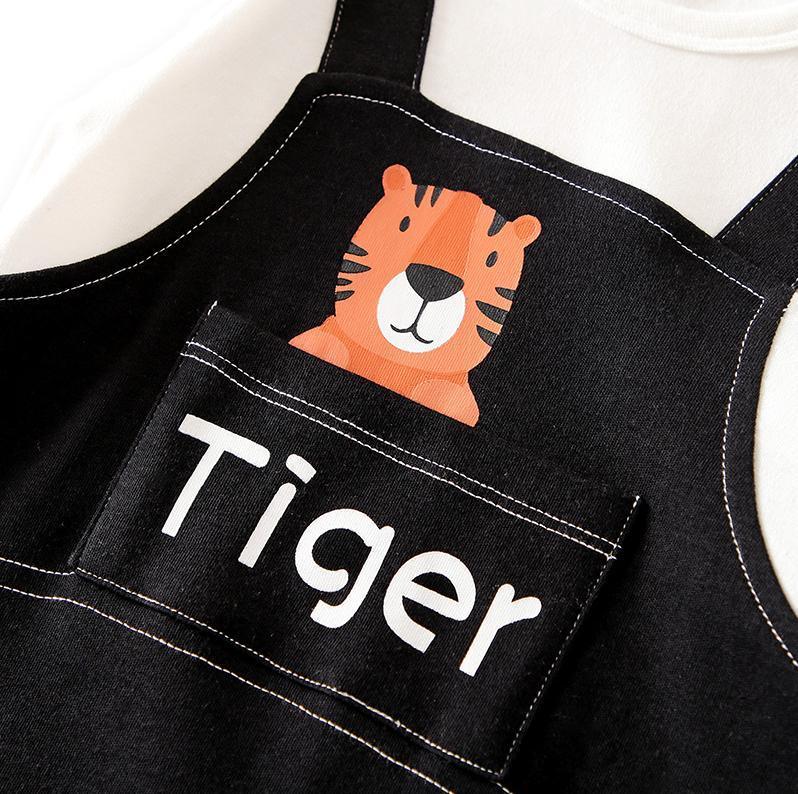 Tiger Dungarees Baby Romper for Fun Playtime Adventures - Nagatta