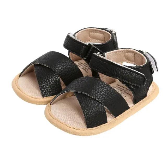 Leather Baby Girl Sandals for Comfortable First Steps - Nagatta