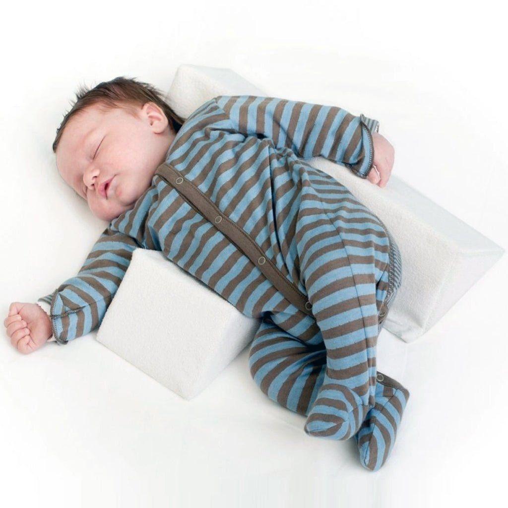 Anti Roll Baby Pillow - Official Safer Side Sleeper™ for Newborns - Nagatta