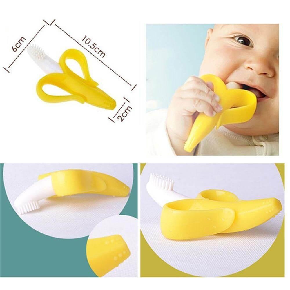 Baby Banana Toothbrush for Infants and Toddlers Care - Nagatta