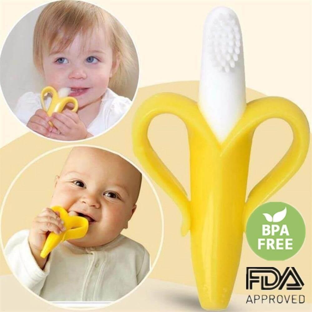 Baby Banana Toothbrush for Infants and Toddlers Care - Nagatta