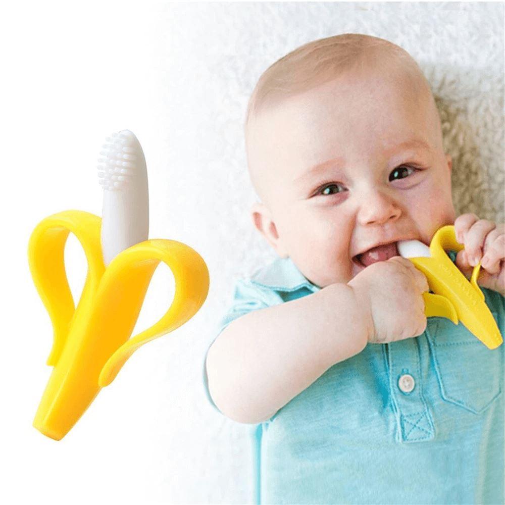 Baby Banana Toothbrush for Infants and Toddlers Care - Nagatta