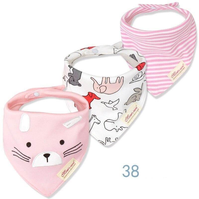 Baby Bibs Bandana Set for Stylish and Drool-Free Babies - Nagatta