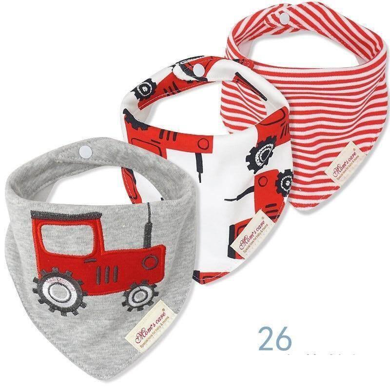 Baby Bibs Bandana Set for Stylish and Drool-Free Babies - Nagatta