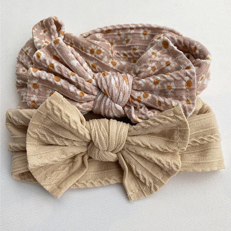 Baby Cable Knit Turban Headbands for Newborns and Toddlers - Nagatta