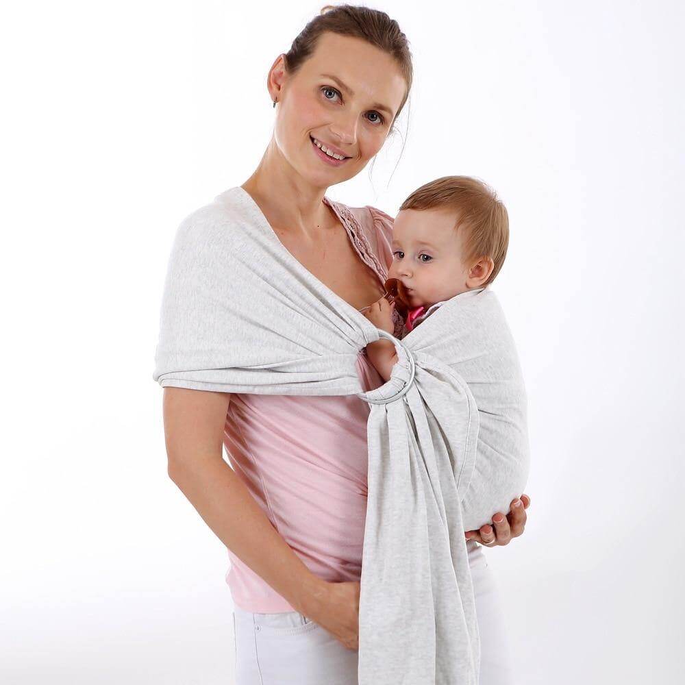 Baby Carrier Wrap Scarf for Comfortable Babywearing - Nagatta