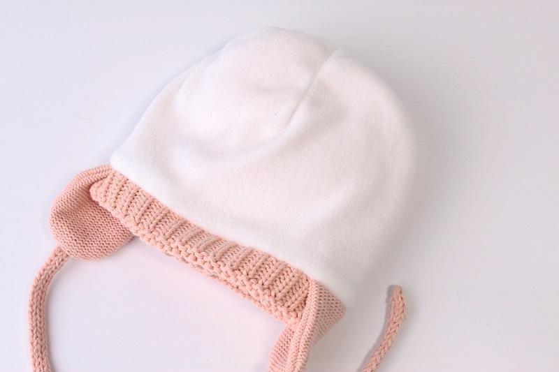 Baby Cotton Knitted Earflap Beanie Bonnet Cap for Infants - Nagatta