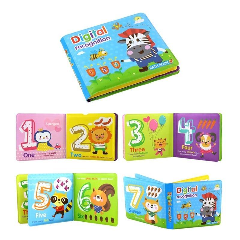 Colorful Baby Education Bath Book for Fun Learning - Nagatta