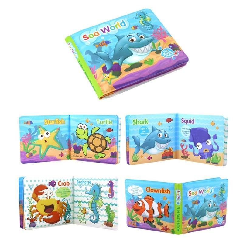 Colorful Baby Education Bath Book for Fun Learning - Nagatta