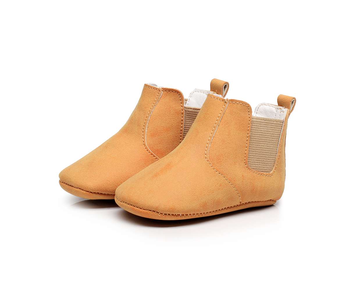 Baby Elastic PU Leather Boots for Newborns and Infants - Nagatta