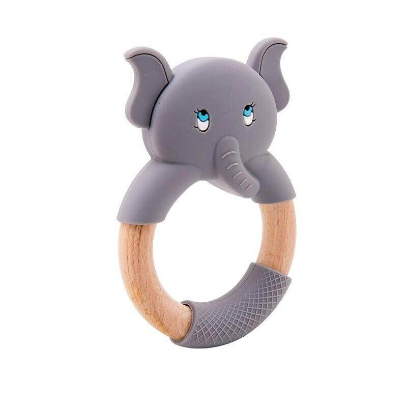 Baby Elephant Silicone Teether for Soothing Relief - Nagatta