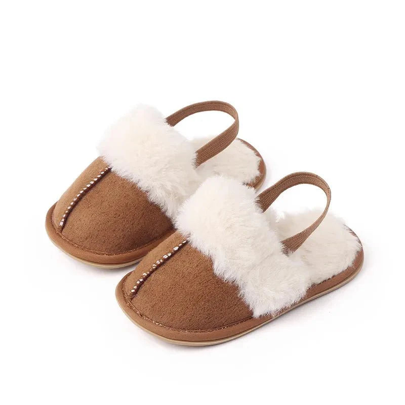 Baby Fur Slippers for Infant Comfort and Warmth - Nagatta