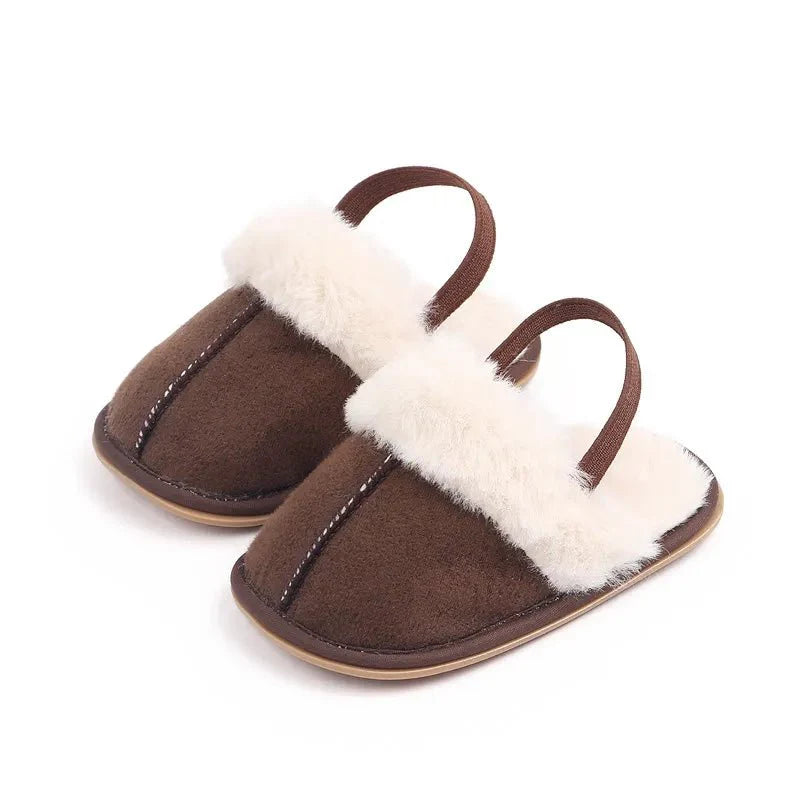 Baby Fur Slippers for Infant Comfort and Warmth - Nagatta