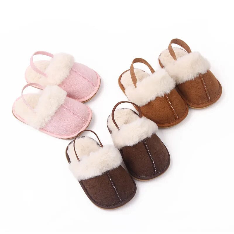 Baby Fur Slippers for Infant Comfort and Warmth - Nagatta