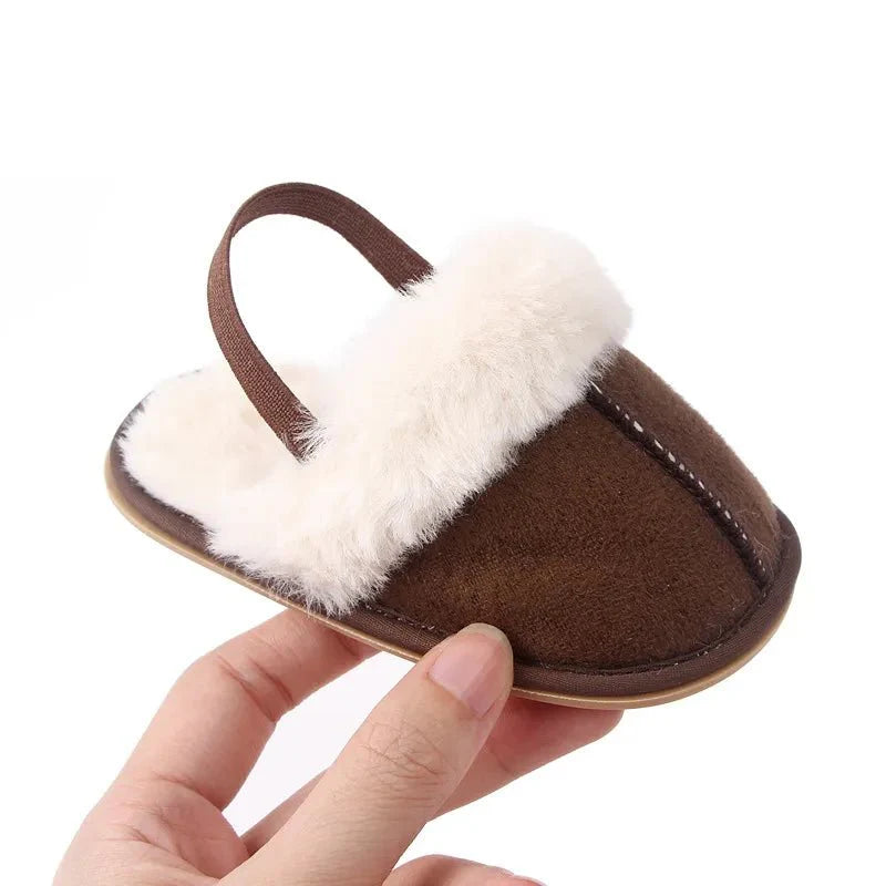 Baby Fur Slippers for Infant Comfort and Warmth - Nagatta