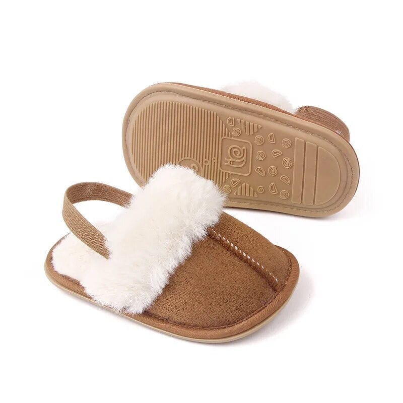 Baby Fur Slippers for Infant Comfort and Warmth - Nagatta