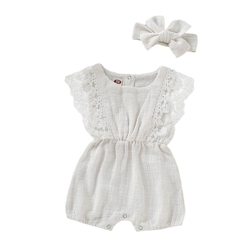 Baby Girl Lace Romper - Nagatta