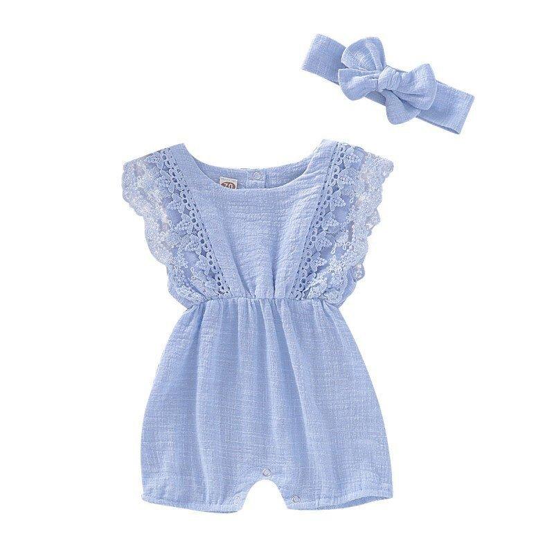 Baby Girl Lace Romper - Nagatta