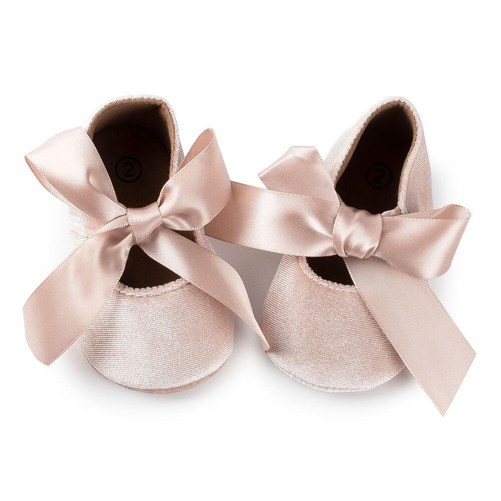 Baby Girl Shoes Butterfly-Knot Soft and Comfortable Design - Nagatta