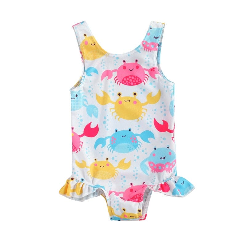 Trendy Baby Girl Swimwear with Sun Protection and Comfort - Nagatta