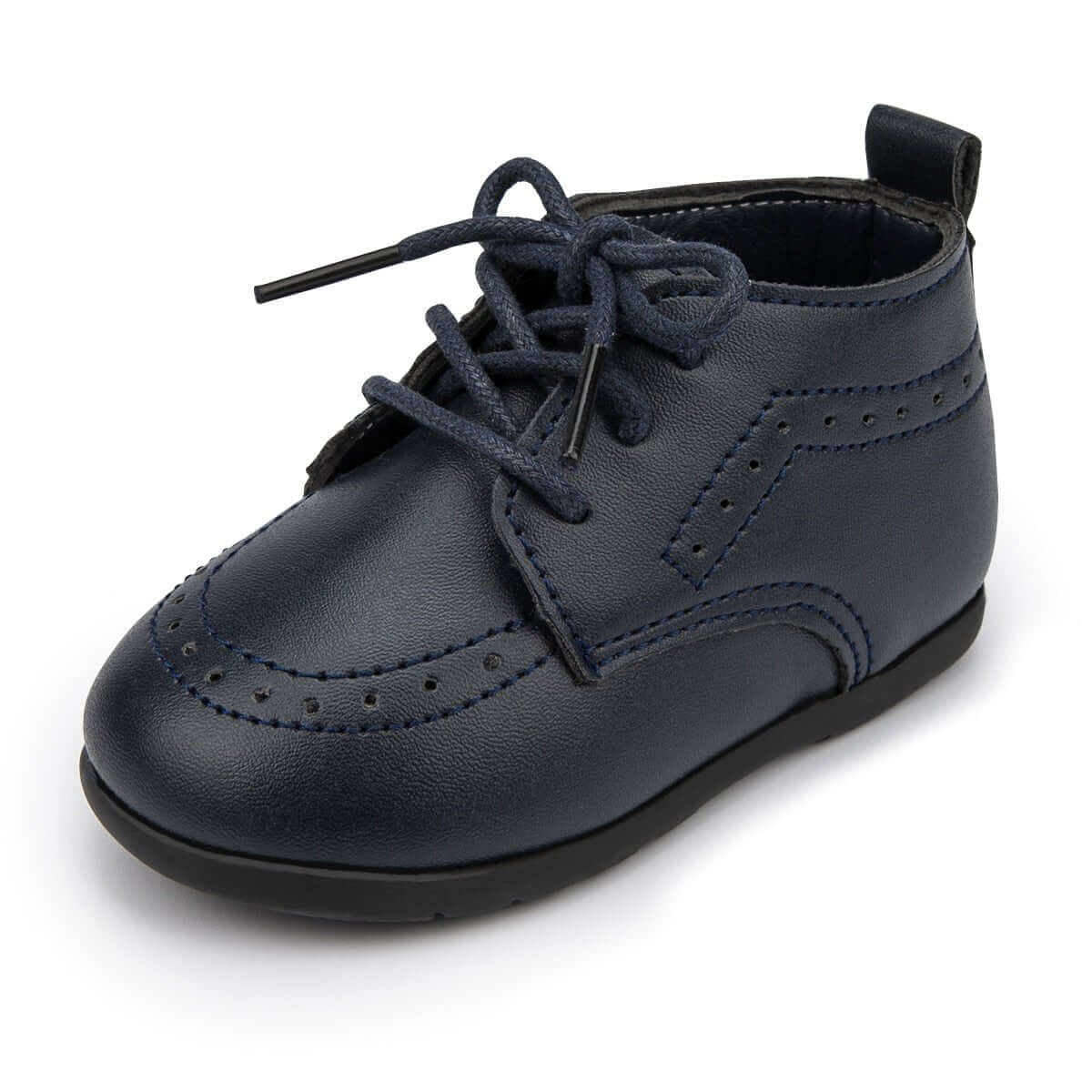 Baby High Top Leather Shoes for Infants and Toddlers - Nagatta