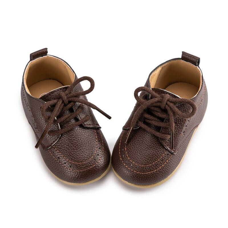 Baby High Top Leather Shoes for Infants and Toddlers - Nagatta