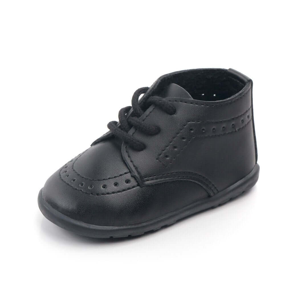 Baby High Top Leather Shoes for Infants and Toddlers - Nagatta