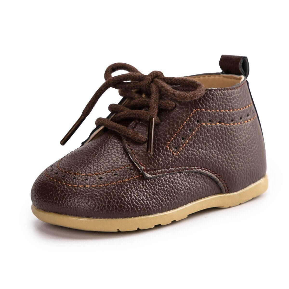 Baby High Top Leather Shoes for Infants and Toddlers - Nagatta