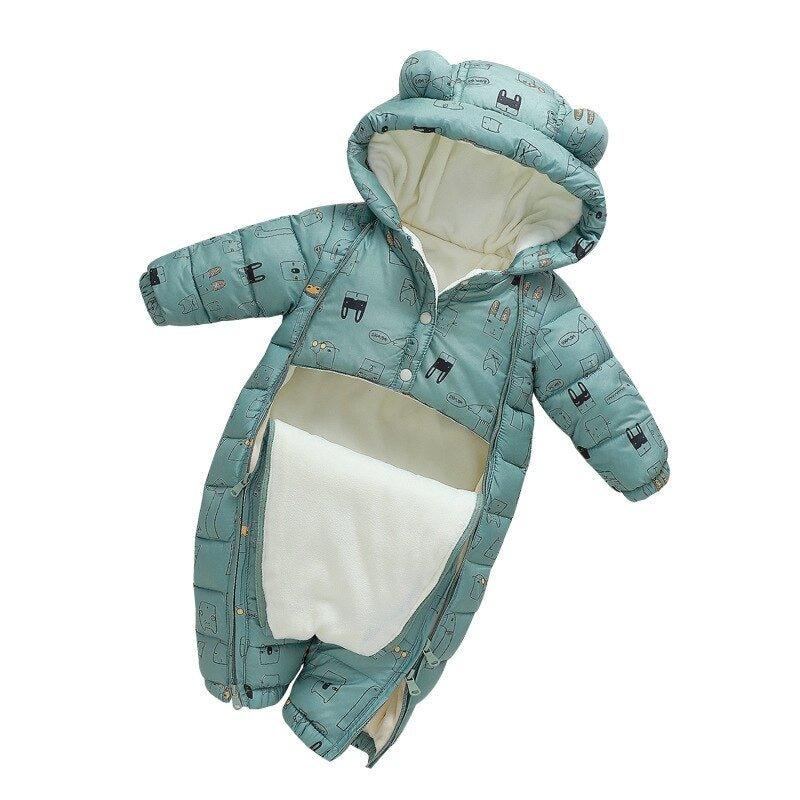 Baby Hooded Snowsuit - Nagatta