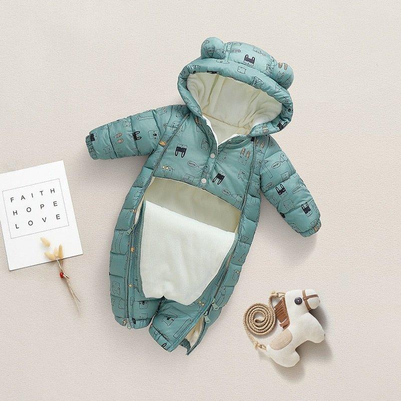 Baby Hooded Snowsuit - Nagatta