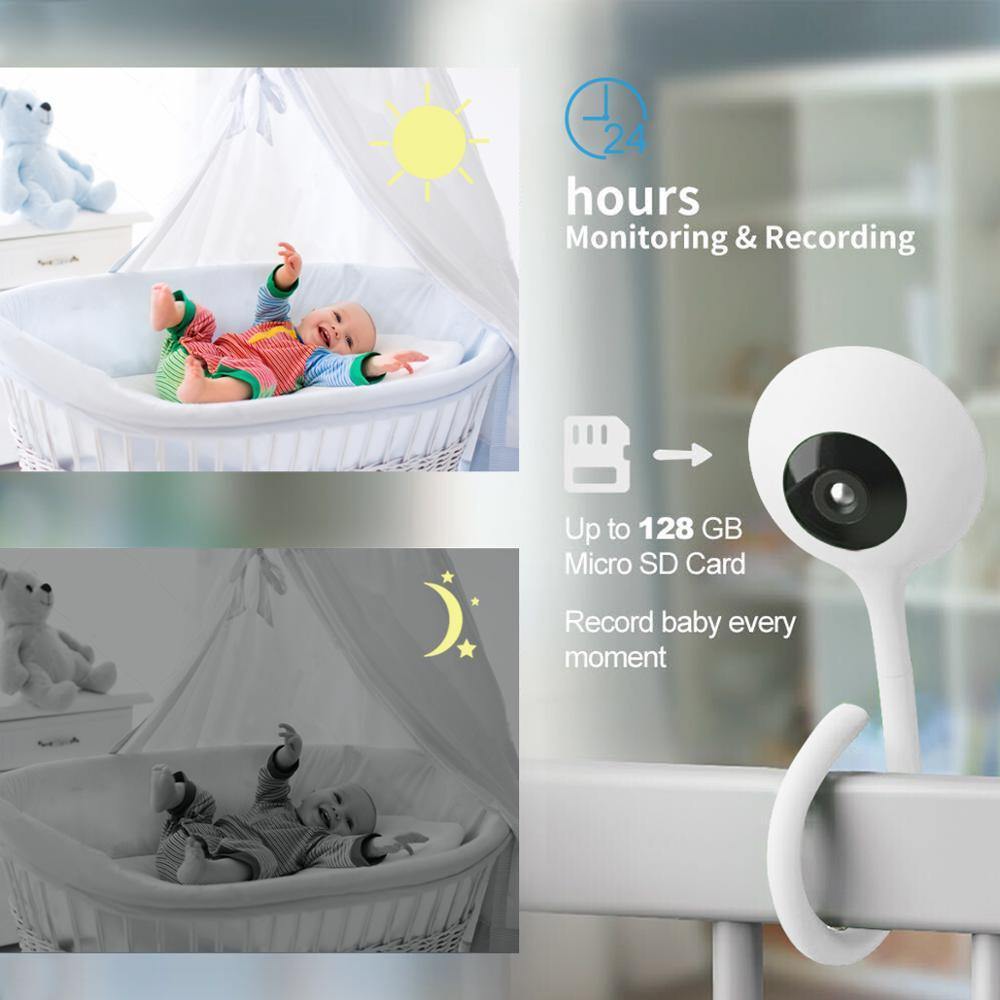 Baby Monitor Camera Detect Temperature & Humidity Sensor - Nagatta