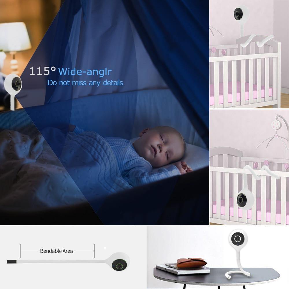 Baby Monitor Camera Detect Temperature & Humidity Sensor - Nagatta