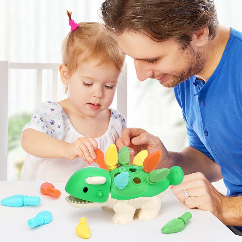 Baby Montessori Dinosaur Toy for Fun Learning Playtime - Nagatta