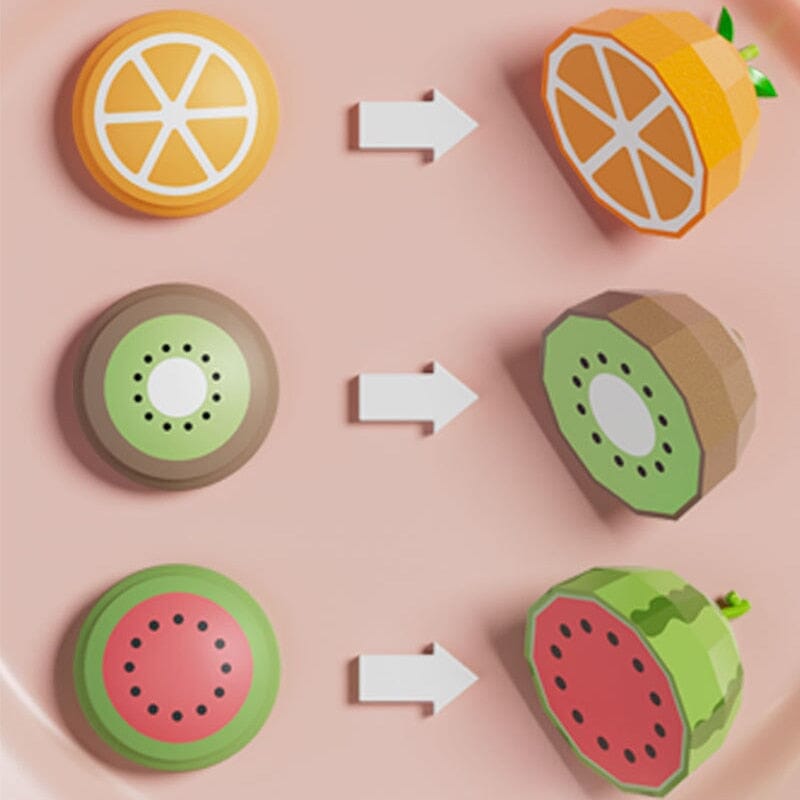 Baby Montessori Fruit Cognition Toy for Learning Fun - Nagatta