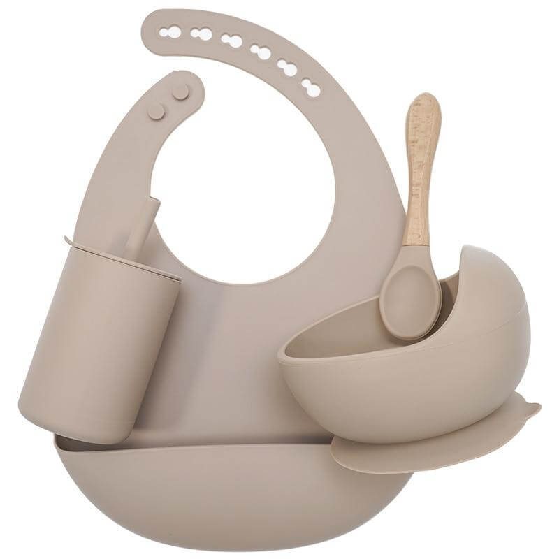 Baby Silicone Feeding Set for Safe and Easy Mealtime - Nagatta